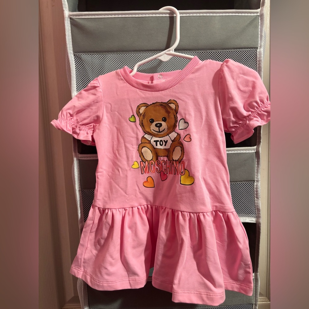 Moschino baby dress 6-9m